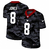 Nike New York Giants 8 Jones 2020 Camo Salute to Service Limited Jersey zhua,baseball caps,new era cap wholesale,wholesale hats